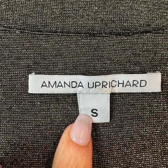 Amanda Uprichard Metallic Shirt Dress (Size S) - Picture 4 of 7